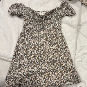 Jessica Simpson Kids Dress - Brown and Blue Floral